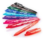 Stylo roller Pilot FriXion Ball effaçable à capuchon pointe 0,7 mm - Pochette de 15