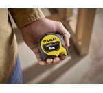 Mètre ruban double marquage Stanley Control-Lock 5 m x 25 mm