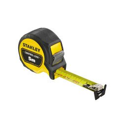 Mètre ruban double marquage Stanley Control-Lock 5 m x 25 mm