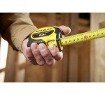 Mètre ruban double marquage Stanley Control-Lock 5 m x 25 mm