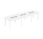 Table de réunion modulable plateau stratifié anti bactérien Belem