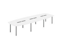 <table>
<tr>
<td>Adjustable table Belem L 420 x D 140 cm - 16 people white antibacterial</td>
</tr>
</table>
