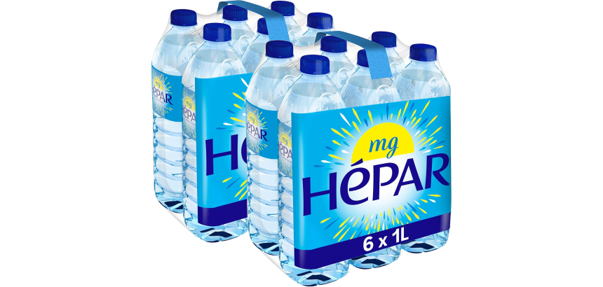 Mineral water Hépar 75 cl - 12 bottles