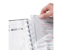 Recambio 10 fundas extraíbles para protegedocumentos Viquel Géode A4 polipropileno liso 7/100
