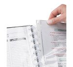 Recambio 10 fundas extraíbles para protegedocumentos Viquel Géode A4 polipropileno liso 7/100