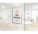 Pochette d'affichage adhésive A4 Duraframe Durable - Lot de 2