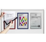 Pochette magnétique Duraframe Durable pour document A4 - Lot de 5