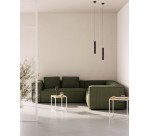 Canapé d’angle Blok 5 places vert 320 x 290 cm