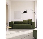Canapé Blok 3 places vert 240 cm