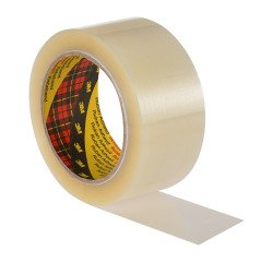 Lot de 6 rubans adhésifs d'emballage polypropylène 54 µ 3739 Scotch, 50 mm x 66 m