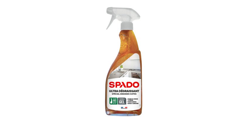 Entfettungsreiniger Spado Superkraft-Gel speziell für angebrannte Fette - Spray 750 ml