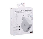 Chargeur GaN 100W USB-C et USB-A TnB