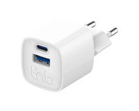 1 USB-C + 1 USB-A GaN 30 W T'nB