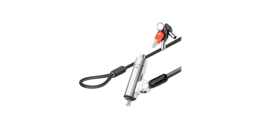 Câble de sécurité à clé 3 en 1 TnB 1,8 m