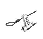 Câble de sécurité à code 3 en 1 TnB 1,8 m