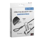 Câble de sécurité à code 3 en 1 TnB 1,8 m