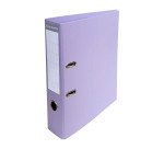 Plastic-coated lever arch file Exacompta A4 - Spine 7 cm pastel colors