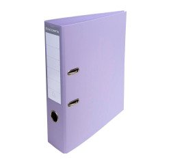 Classeur à levier plastifié Exacompta A4 - Dos 7 cm coloris pastel