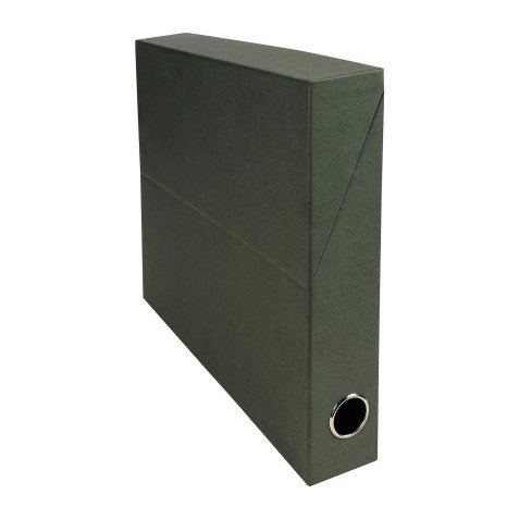 <div>Exacompta 50 cm spine filing box - green color</div>