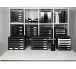 Module de classement Exacompta Modulo Ecoblack 5 tiroirs