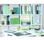 Classeur 2 anneaux plastifié Exacompta Iderama A4 maxi - Dos 4 cm couleurs assorties