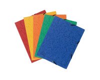 3-flap elastic folder Exacompta 24 x 32 cm - assorted colors