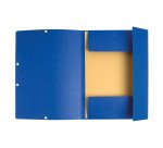 Chemise à élastique 3 rabats carte Exacompta 24 x 32 cm - coloris assortis