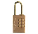 Cadenas à code Master Lock 620EURD en aluminium 20 mm