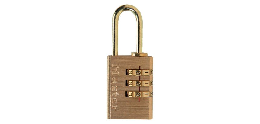 Cadenas à code Master Lock 620EURD en aluminium 20 mm