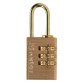 Cadenas à code Master Lock 620EURD en aluminium 20 mm