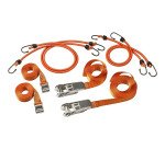 Pack de tendeurs et de sangles pour déménagement Master Lock 3249EURDAT FastLink, orange