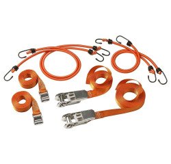 Pack de tendeurs et de sangles pour déménagement Master Lock 3249EURDAT FastLink - Orange