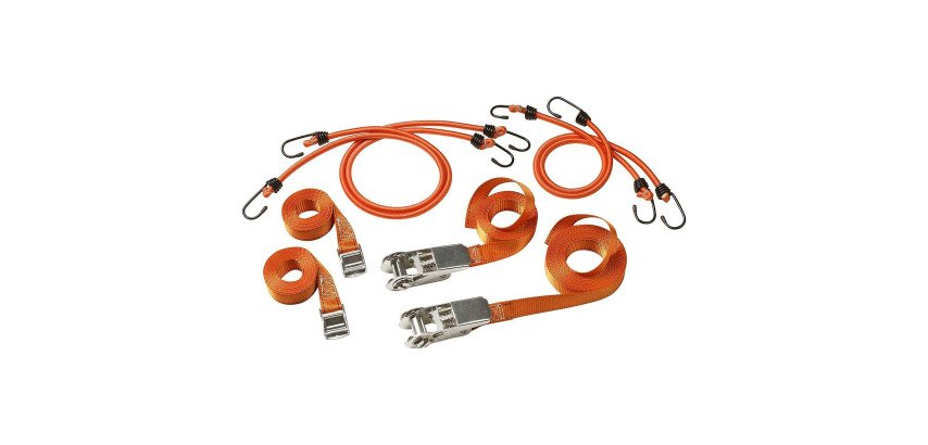 Pack de tendeurs et de sangles pour déménagement Master Lock 3249EURDAT FastLink, orange