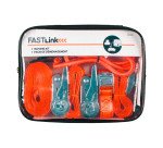 Pack de tendeurs et de sangles pour déménagement Master Lock 3249EURDAT FastLink, orange