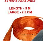Sangle à cliquet Master Lock Fast Link 3209EURDAT 5 m x 25 mm, orange