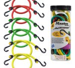 Tendeurs Master Lock TWIN WIRE™ - Assortiment multi-longueurs - Bocal de 6