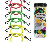 Tendeurs Master Lock TWIN WIRE™ - Assortiment multi-longueurs - Bocal de 6