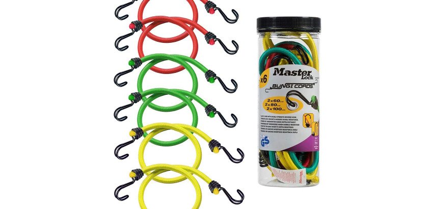 Tendeurs Master Lock TWIN WIRE™ - Assortiment multi-longueurs - Bocal de 6