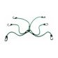 Tendeur de bagages Master Lock Spider Twin Wire™  80 cm, vert