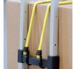 Tendeur 100 cm Master Lock TWIN WIRE™ jaune - Lot de 2