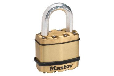 Cadenas haute sécurité Master Lock Excell® M1BEURD en acier laminé 45 mm