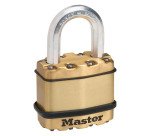 Cadenas haute sécurité Master Lock Excell® M1BEURD en acier laminé 45 mm