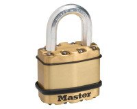 Cadenas haute sécurité Master Lock Excell® M1BEURD en acier laminé 45 mm