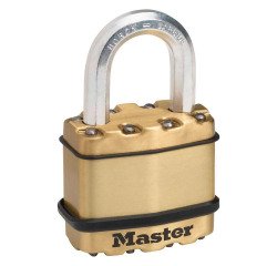Cadenas haute sécurité Master Lock Excell® M1BEURD en acier laminé 45 mm