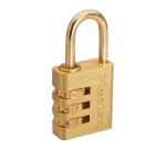 Cadenas à code Master Lock 630EURD en aluminium massif 30 mm
