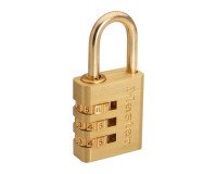 Cadenas à code Master Lock 630EURD en aluminium massif 30 mm