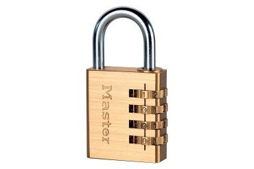 Cadenas à code Master Lock 604EURD en aluminium massif 40mm