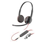 Casque micro filaire Poly Blackwire 3225