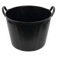 Auge cabas en plastique 40 litres, noir