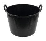 Auge cabas en plastique 40 litres, noir